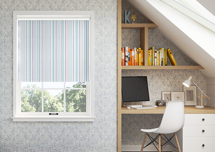 Coastal Stripe, Whitley - Twist&Fit Roller Blind - Image 3